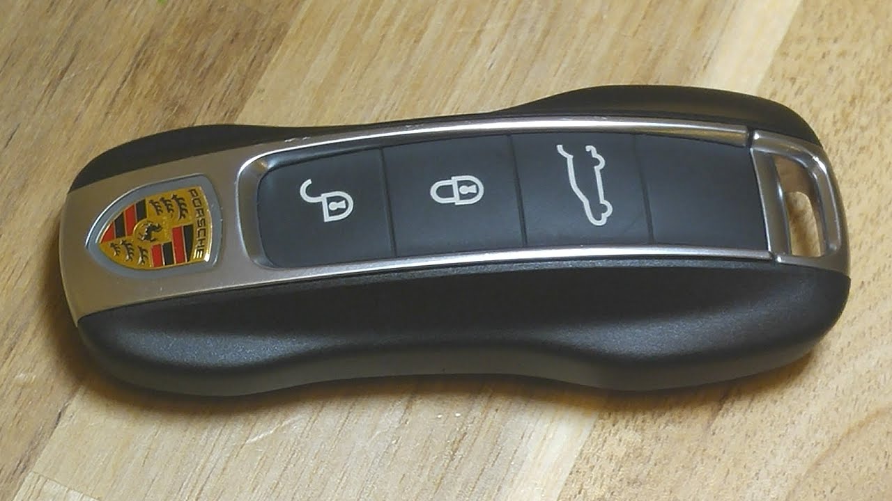 2017-2024 Porsche Panamera Cayenne Remote Key Fob Battery Replacement - EASY DIY