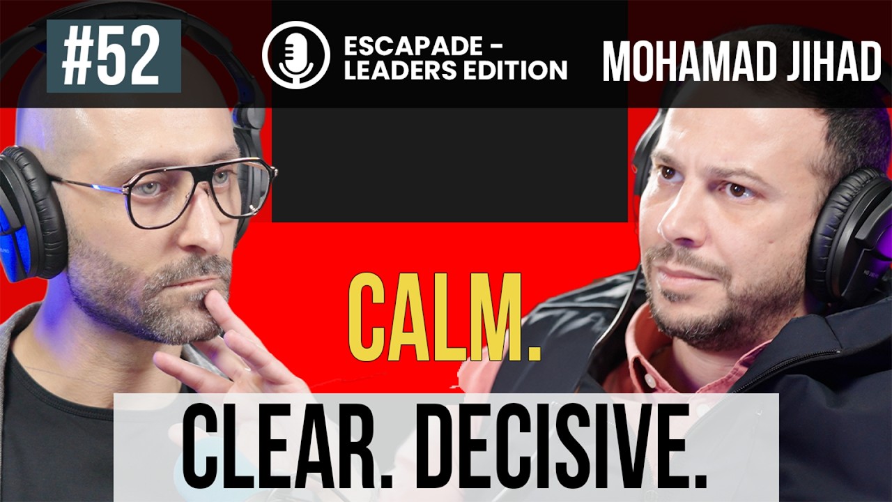Leadership Under Pressure: Clarity, Governance, and a Strong Centre | Mohamed Jihad Abdelghani