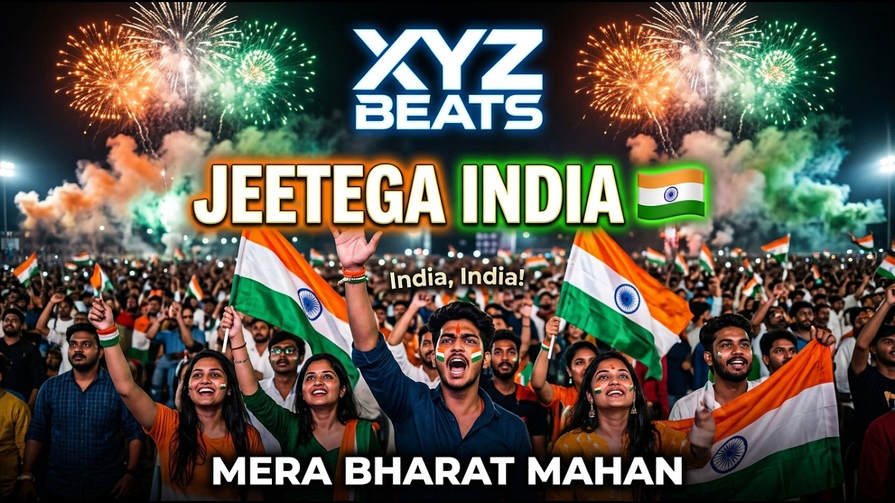 JEETEGA INDIA 🇮🇳 | Bharat Victory Anthem | Vande Mataram Stadium Song | India Celebration Song