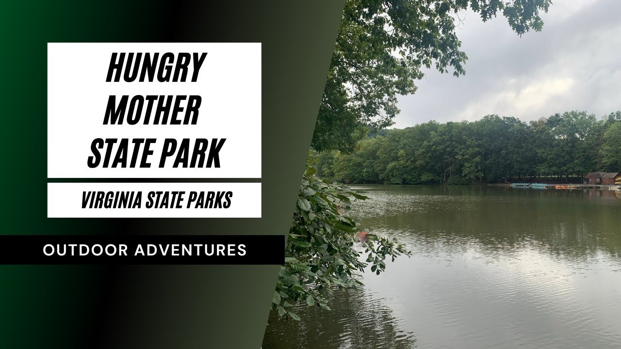 Hungry Mother State Park in Marion, Virginia (Cabin Tour, Beach, Park Walk Through and CCC History)