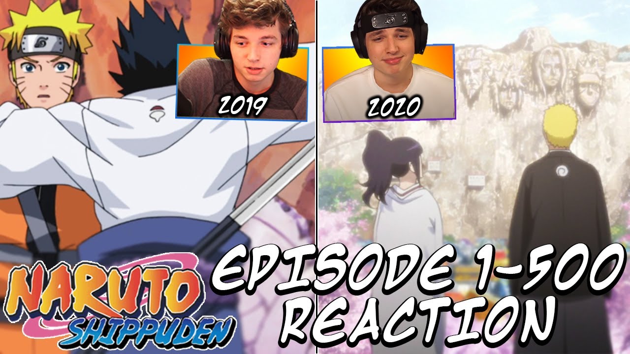NARUTO SHIPPUDEN REACTION SUPERCUT! ENTIRE SERIES (Episodes 1-500) REACTION! | iShinobi