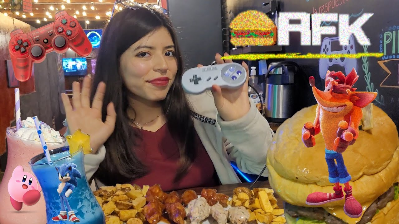 VIDEOJUEGOS Y COMIDA EN UN SOLO LUGAR!! AFK RESTOGAMER | Restaurante gamer en LIMA