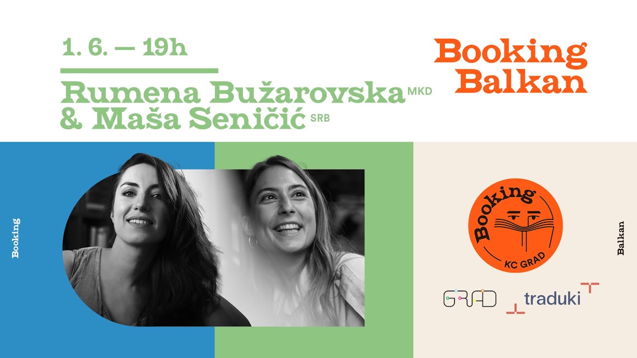 Booking Balkan // Rumena Bužarovska & Maša Seničić LIVE STREAM