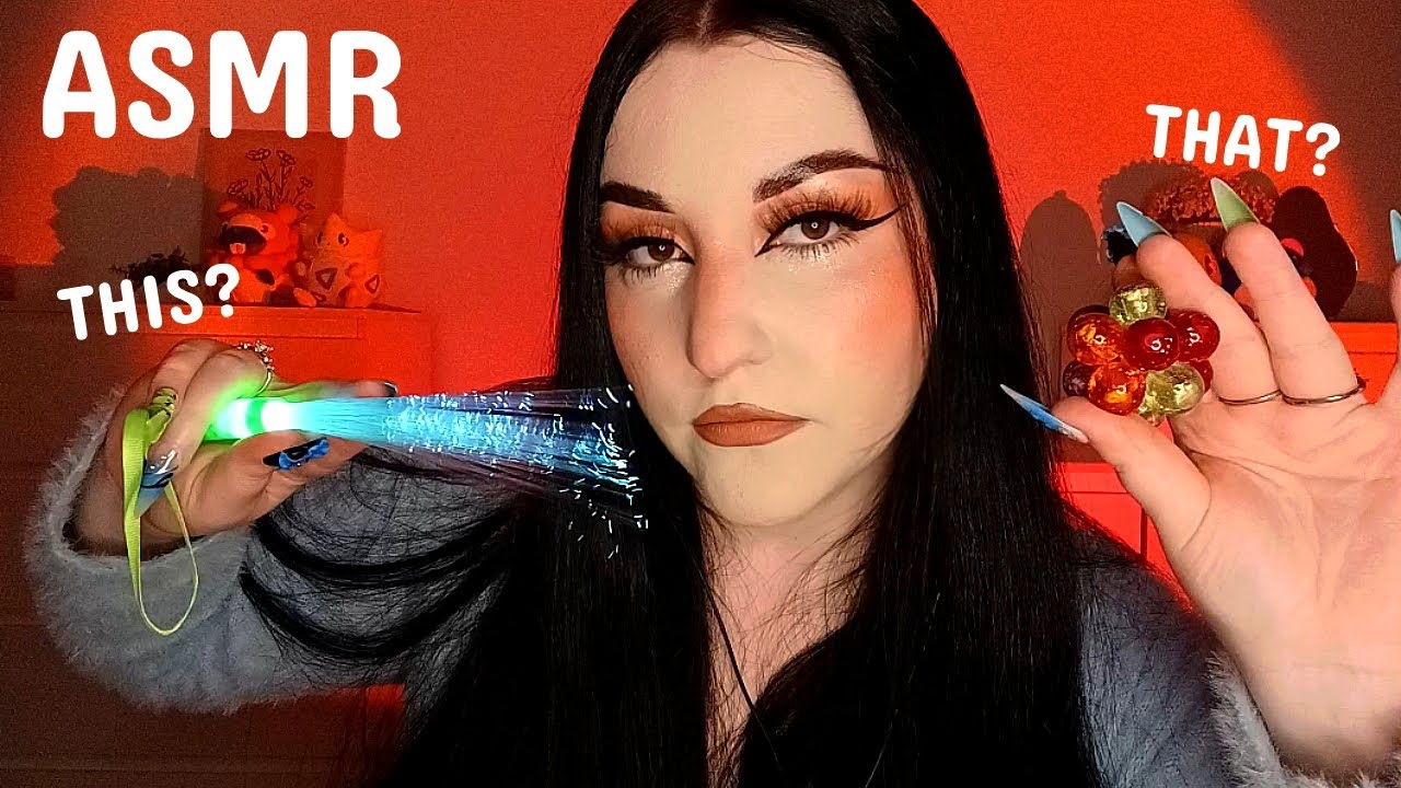ASMR 💤 This or That ✨ mouth sounds, visual triggers, mic triggers & more!
