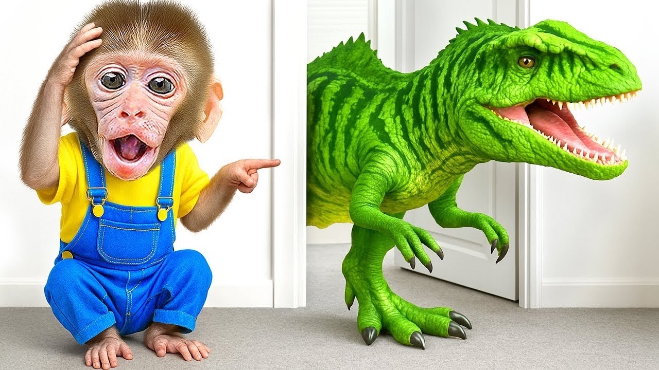 Funny monkey baby videos | Nursery Rhymes & Kids Songs |Bobby Kids Songs #monkey  #animalshome 