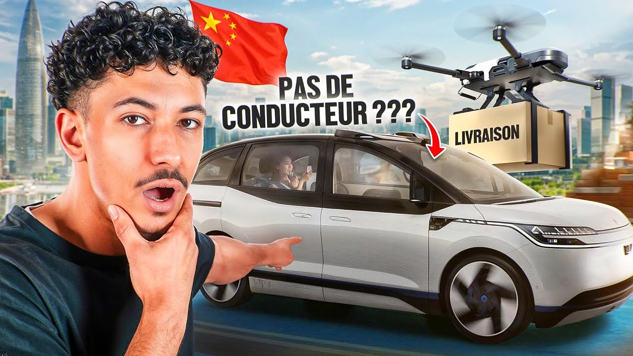 SHENZHEN LA VILLE QUI VIT EN 2050 (DES ROBOTS QUI ME LIVRENT ??)