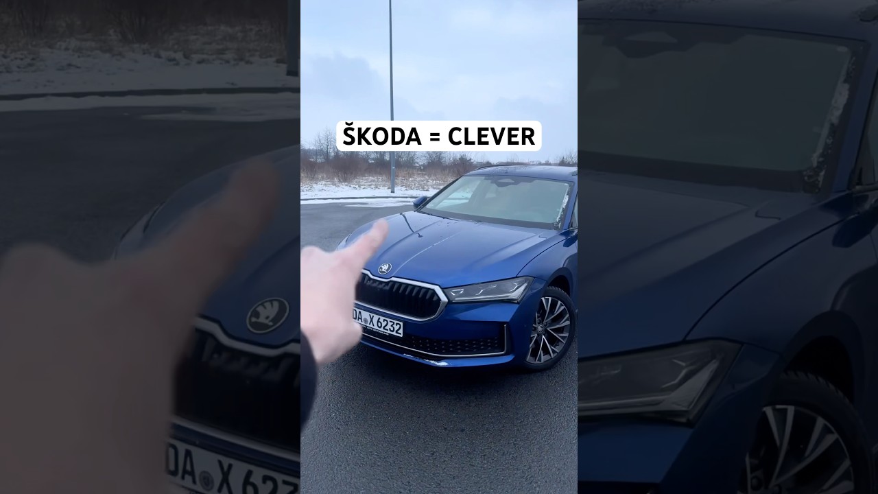 Clevere Features im Skoda Superb! #skoda #superb