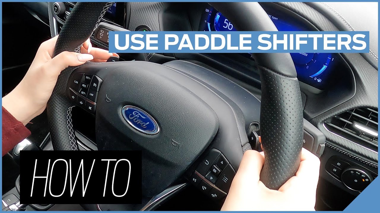 Как пользоваться подрулевым переключателем передач Ford Paddle Shifter