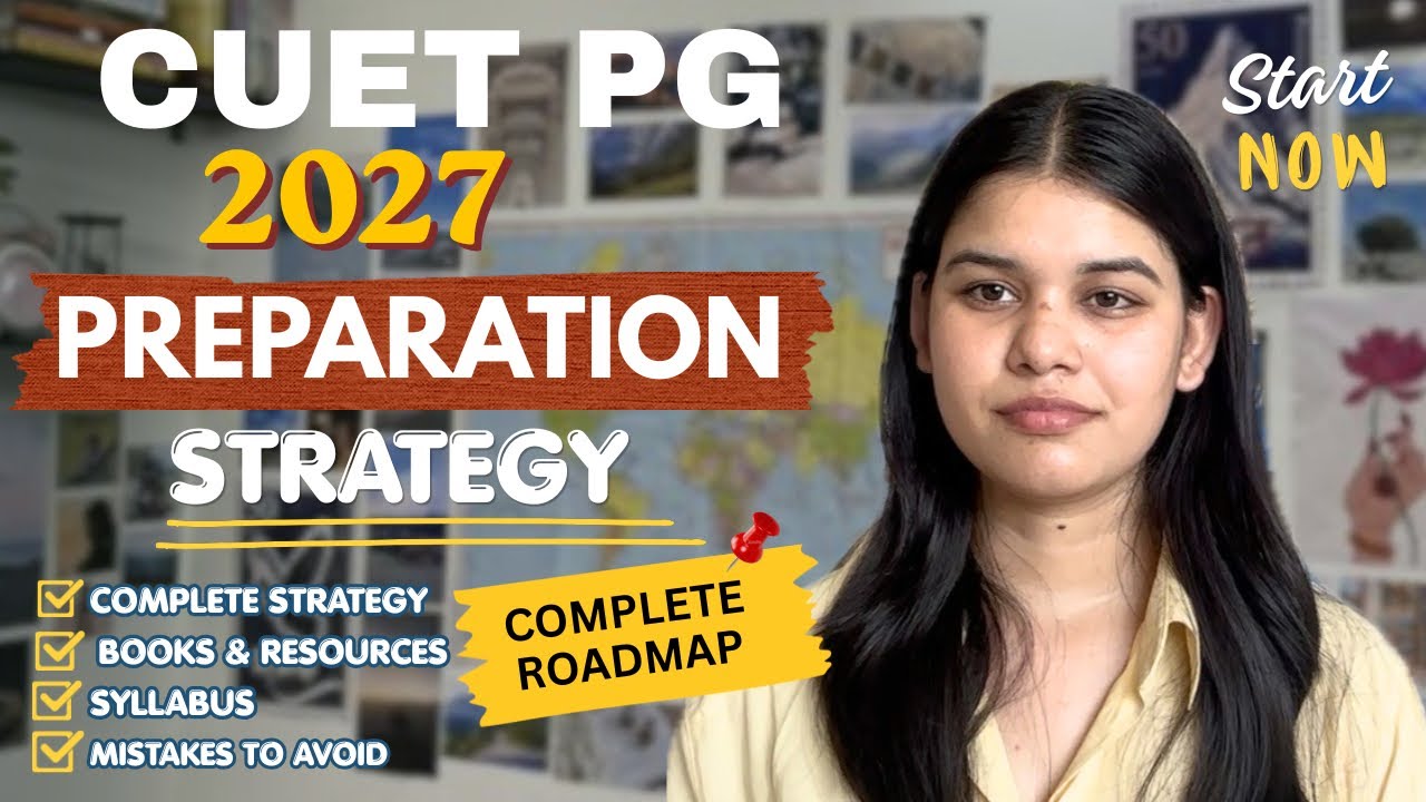 CUET PG 2027 Strategy | Books | Mistakes to Avoid | Complete Roadmap 📚
