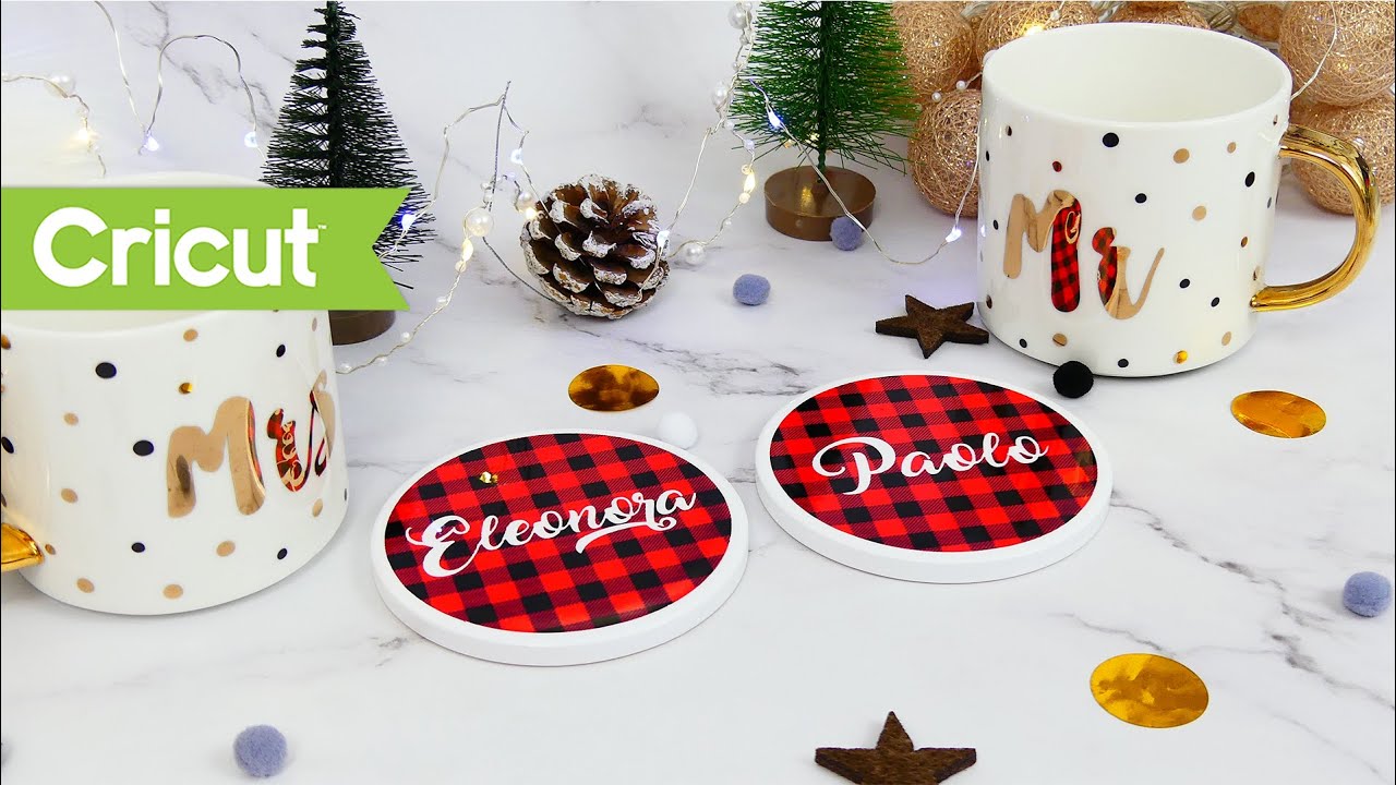 Sottobicchieri Personalizzati Joy+infusible inks - Cricut tutorial #30