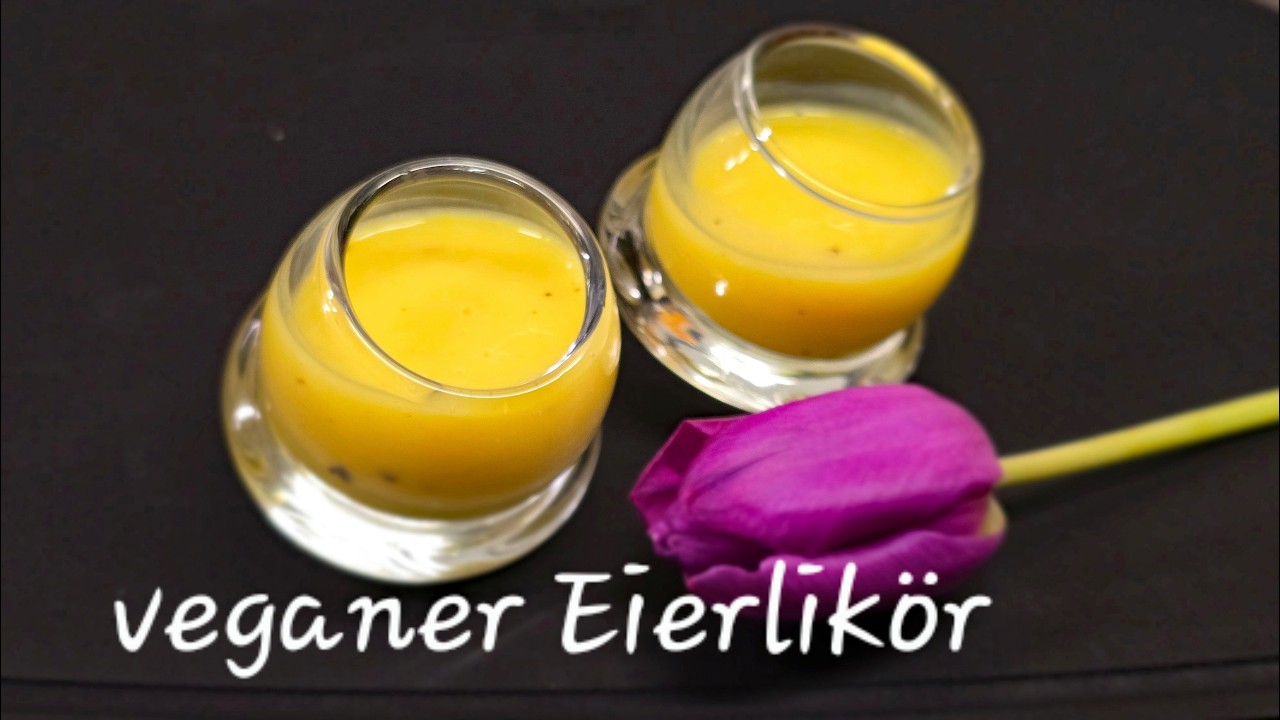 Veganer Eierlikör  Thermomix®  TM7 - TM6 - TM5
