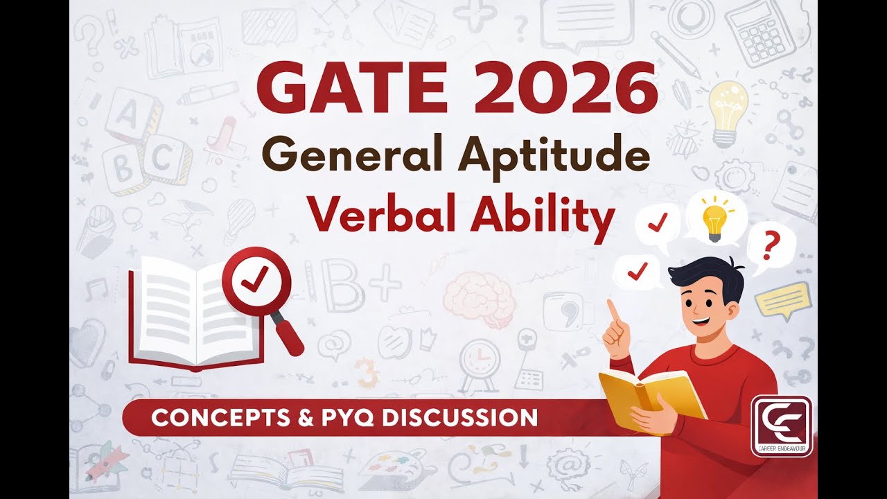GATE 2026 | General Aptitude – Verbal Ability |  Previous Year Questions Discussion
