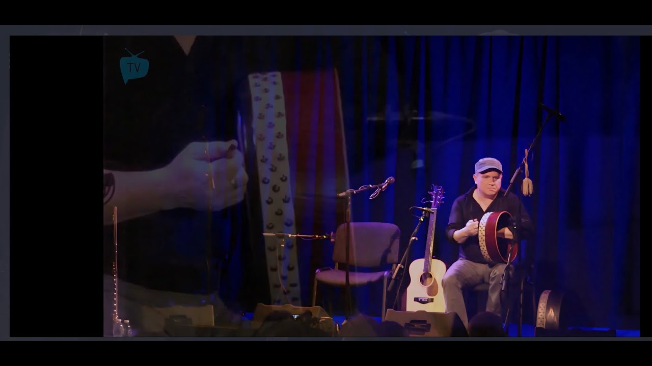 Flook - the Bodhr&aacute;n solo - John Joe Kelly - November 2025 at The David Hall, South Petherton.