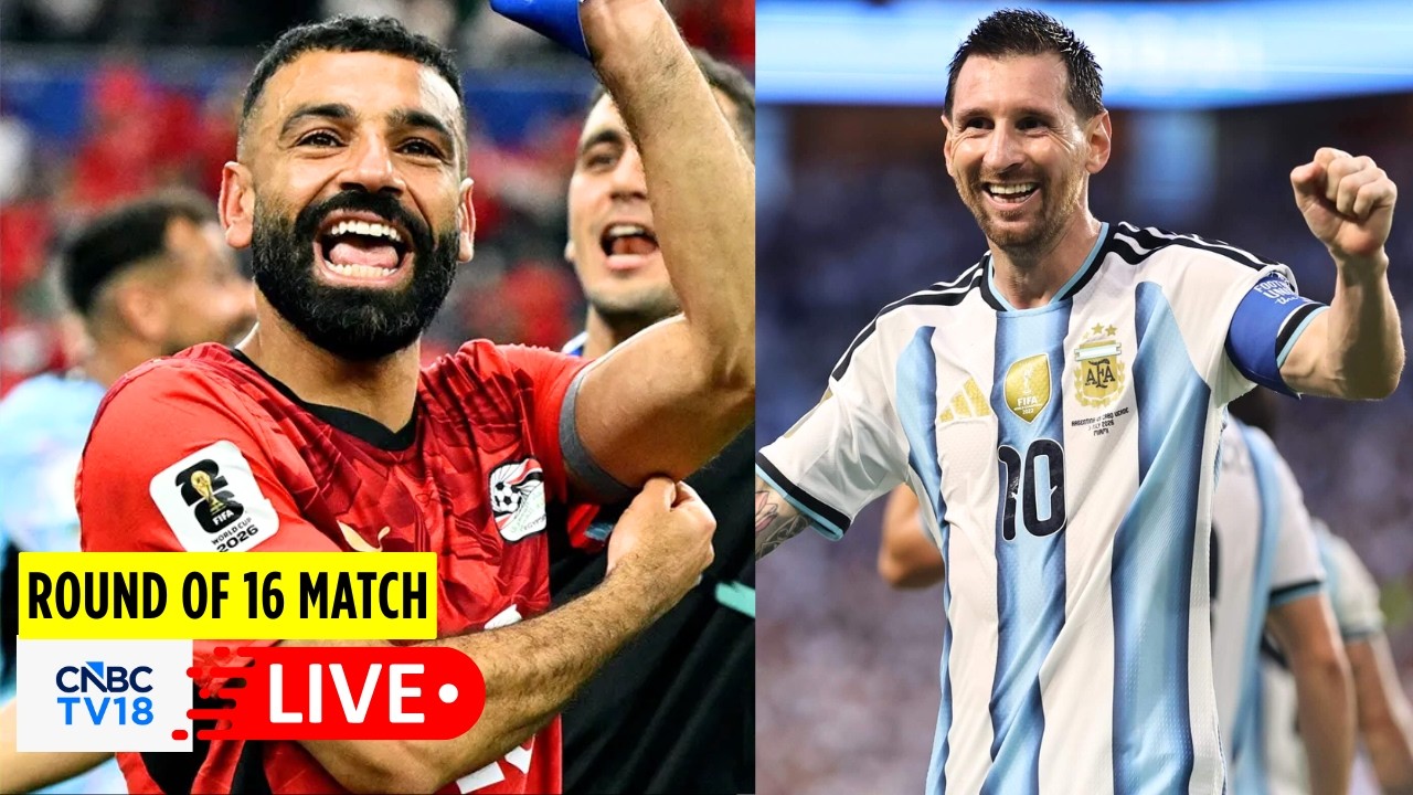 🔴FIFA World Cup 2026 LIVE: Argentina Vs Egypt Round of 16 | ARG Vs EGY Match | Messi Vs Salah | N18G