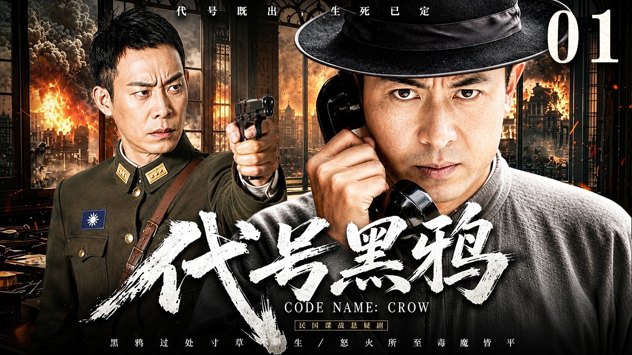 【2026最新谍战剧】代号黑鸦   01丨鸦片货库被日军洗劫一空🔥张译深挖跨国贩毒密网，卧底黑鸦藏在身边，日日相伴的战友，竟是摧毁整个毒网的致命暗棋‼️ #中国电视剧 #2026 #张译 #于和伟