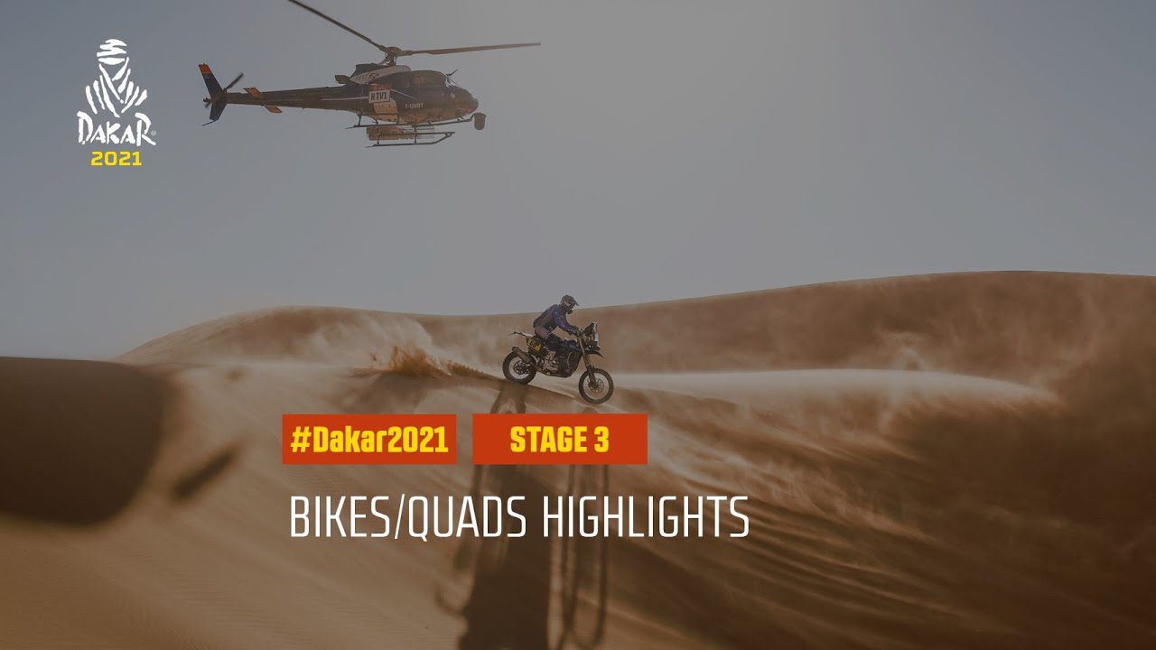 #DAKAR2021 - Stage 3 - Wadi Ad-Dawasir / Wadi Ad-Dawasir - Bike/Quad Highlights