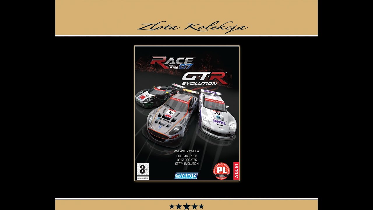 Race 07 Złota Edycja czyli podstawka + GTR Evolution - wideo prezentacja gry