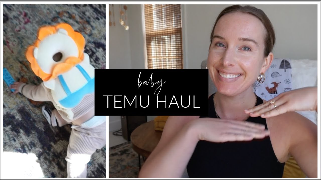 Temu Baby Haul / / Is It A Scam?!  / / Affordable Baby Products
