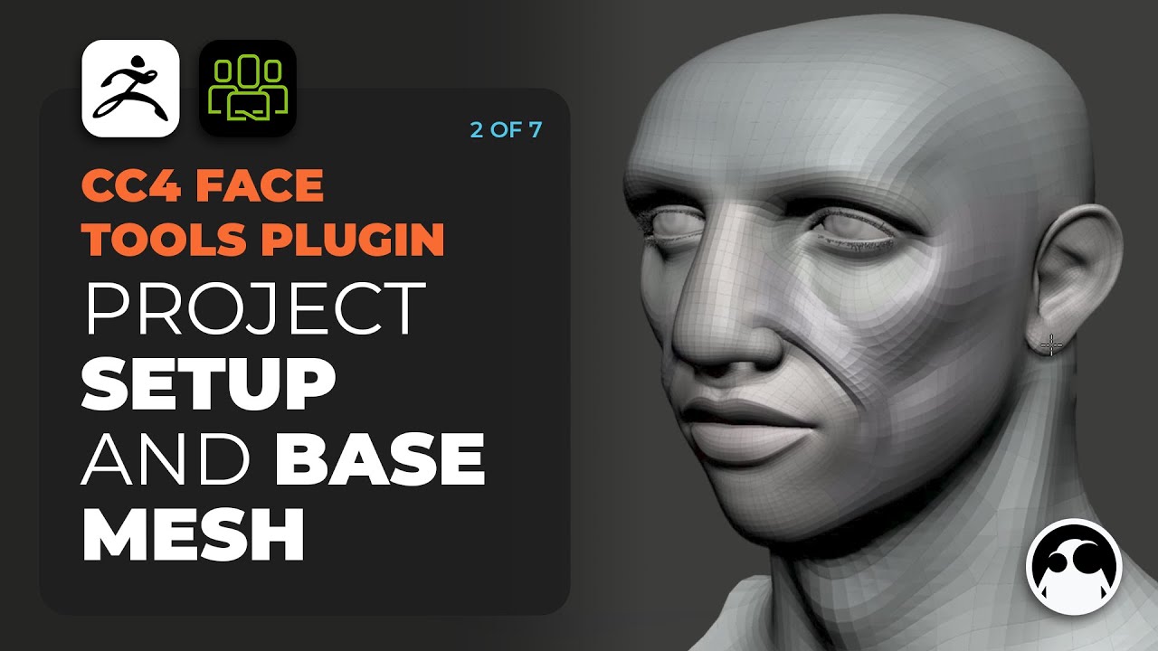 CC4 Face Tools Plugin: Project Setup and Base Mesh