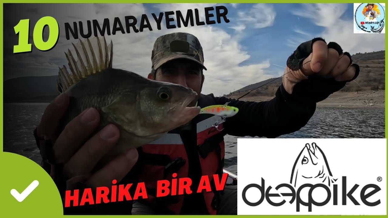 DEEPPİKE SAHTELERİNİ DENEDİK !!  BU YEMLER HARİKA  \VİBRASYON\DEEPVİB\LRF İLE PERCH\PİKE