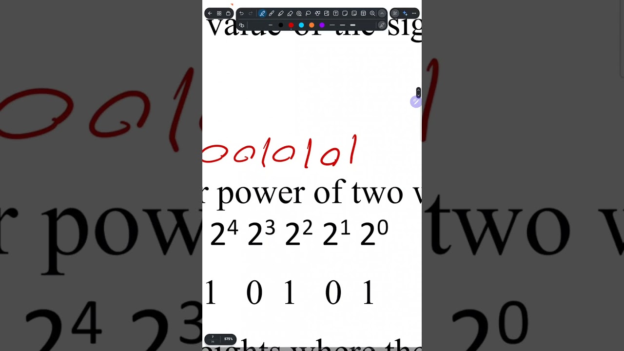 The Decimal Value of Signed Numbers