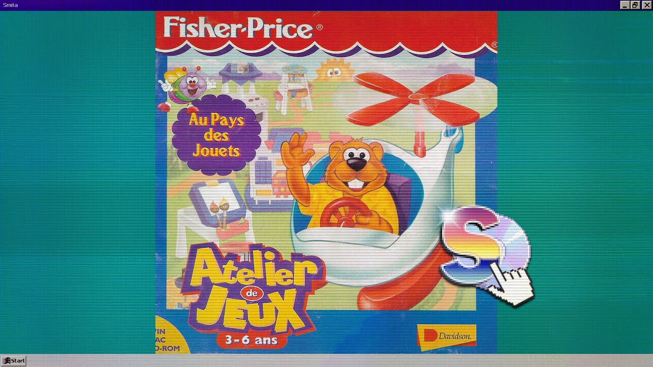 Au Pays des Jouets Fisher-Price | CD-ROM jeu pc complet