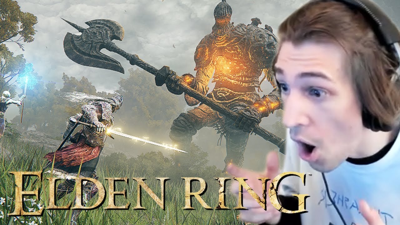 xQc Plays ELDEN RING Beta with Chat!
