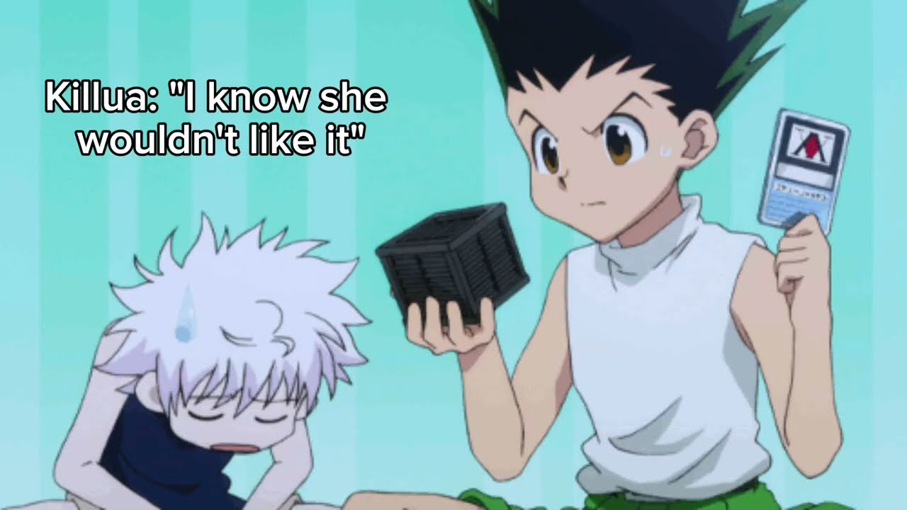 Killua as your boyfriend 