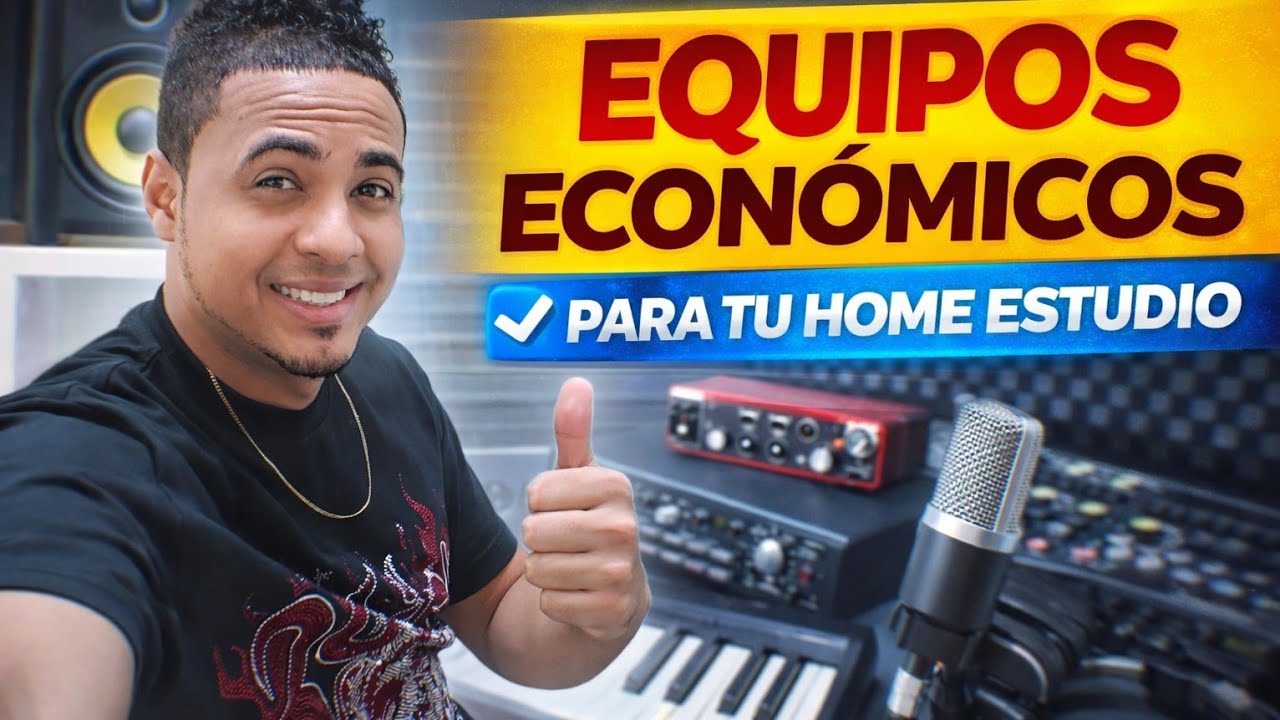 equipos para tu home estudio de grabación