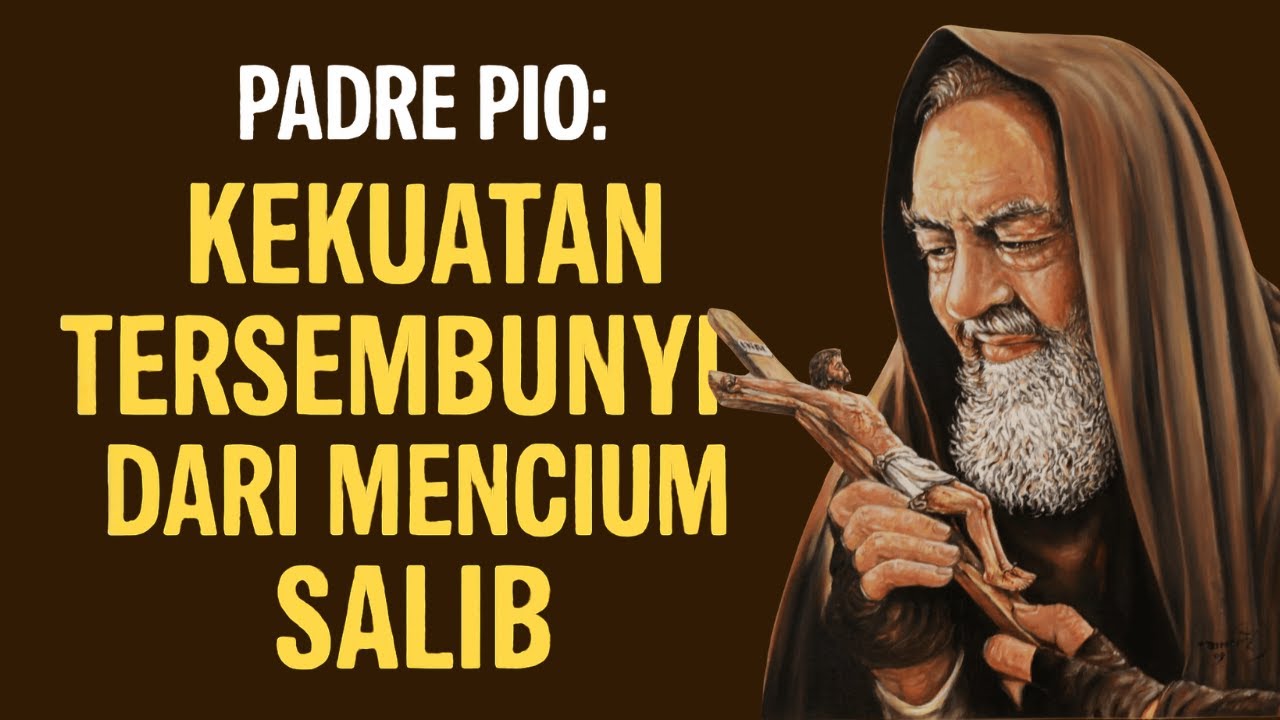 Padre Pio Mengungkap: 9 Hal Luar Biasa yang Terjadi Setiap Kali Anda Mencium Salib
