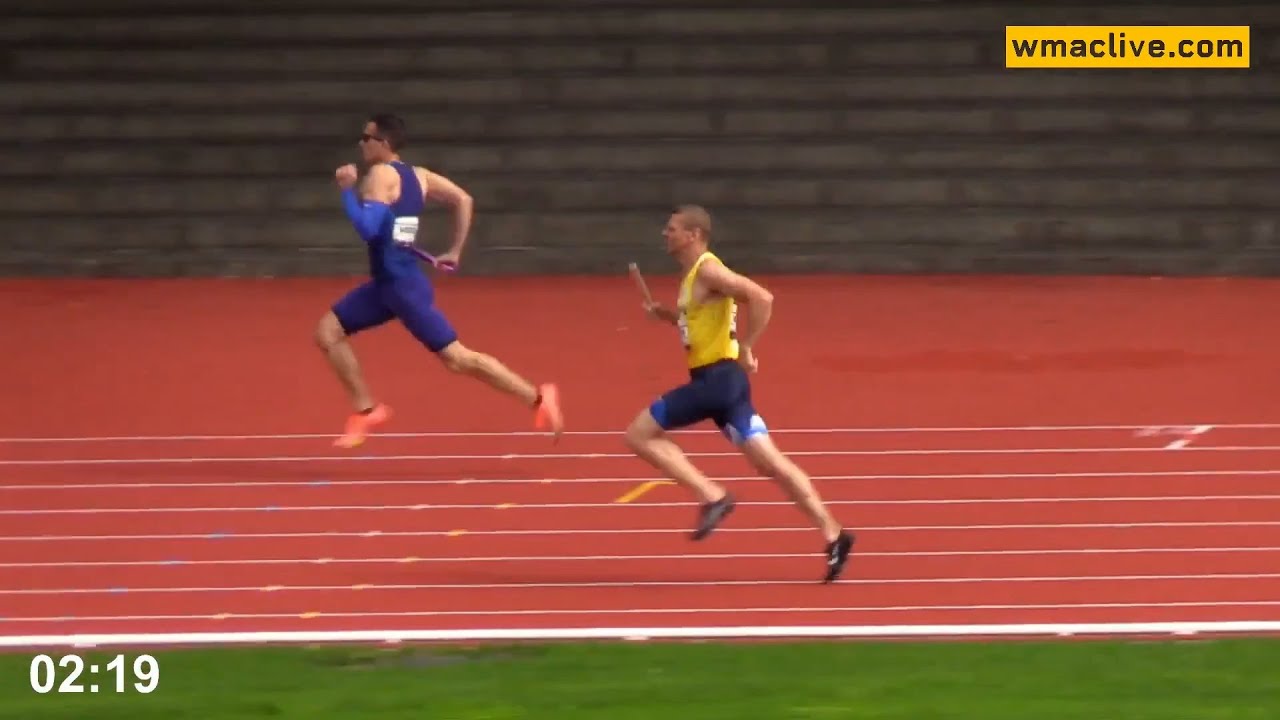 2024 World Masters Athletics Championships M50 4x400 Meter Relay