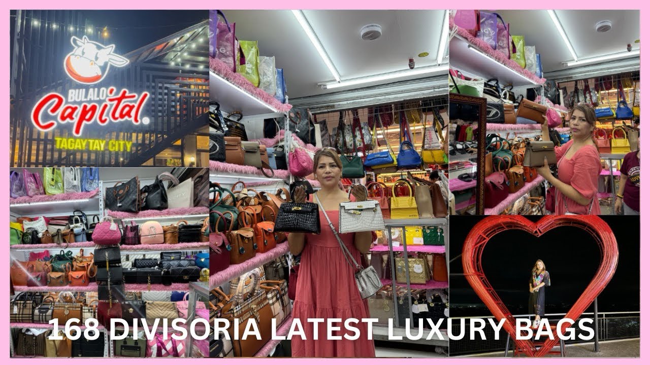 2024 168 SHOPPING MALL LUXURY MIRROR COPY BAGS | TAGAYTAY CAPITAL BULALO