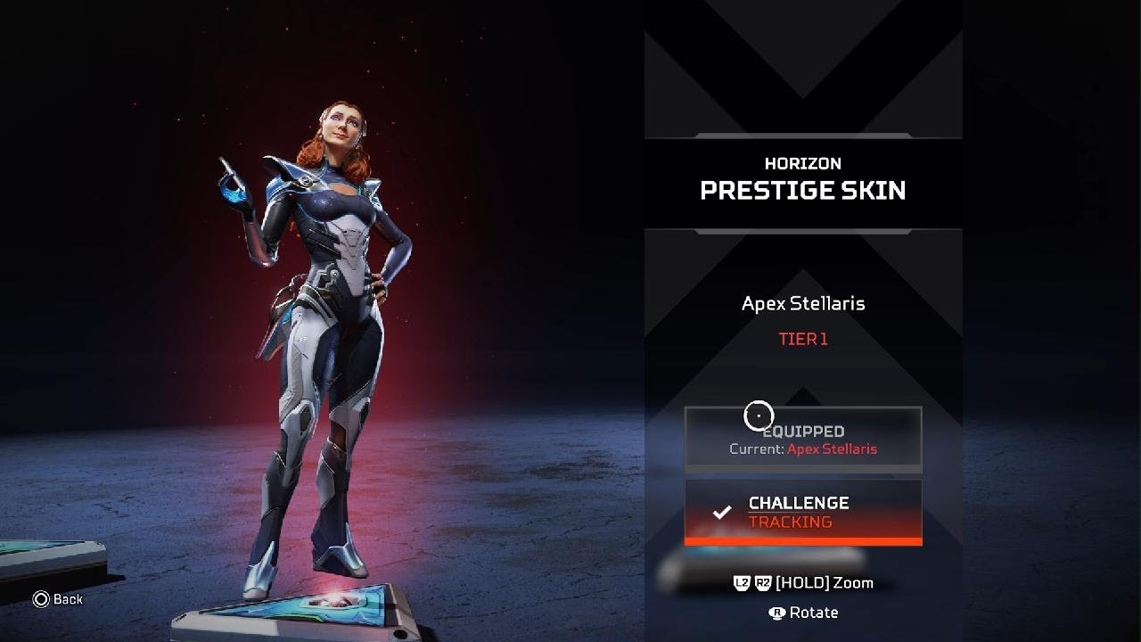 Apex Legends Horizon prestige skin pack opening