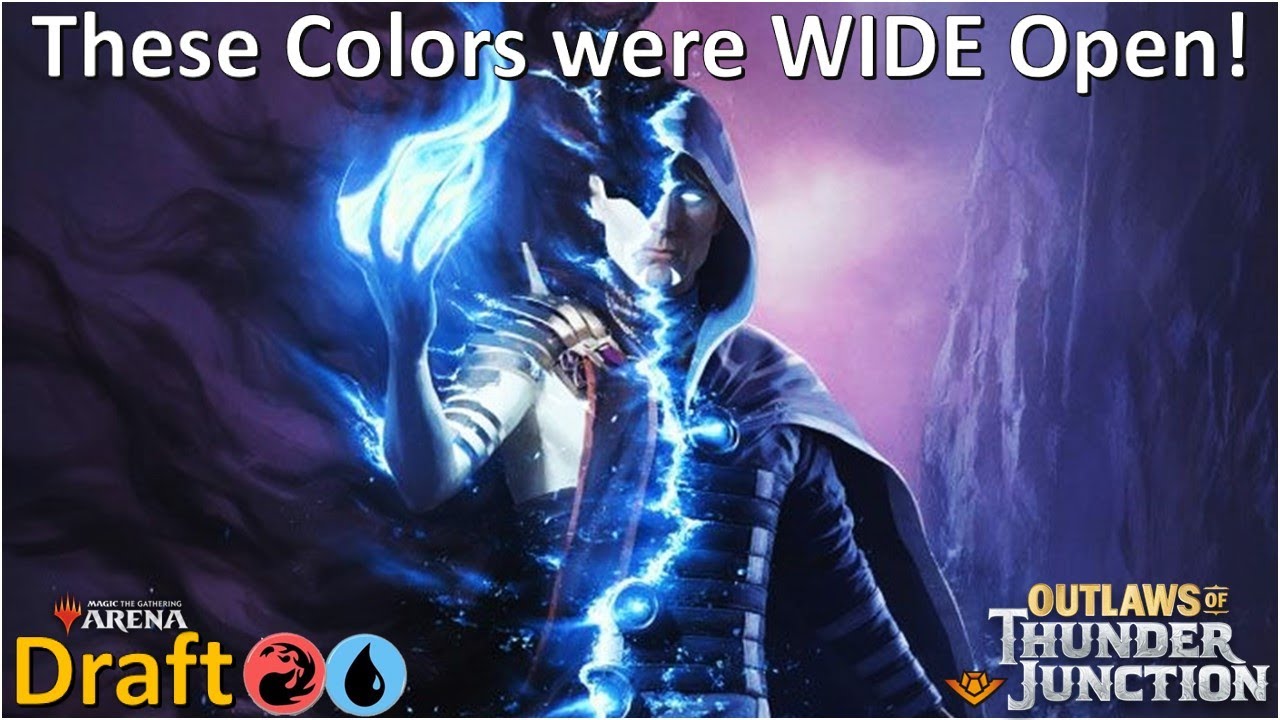 Colors so wide open we could have picked them twice!! - OTJ Premier Draft Part 1 - MTG Arena