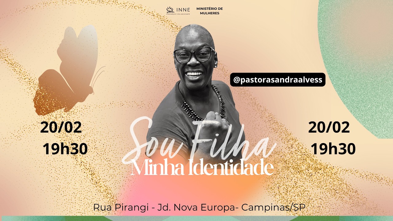CULTO DE MULHERES //20/02/2026 - Pra. Sandra Alves