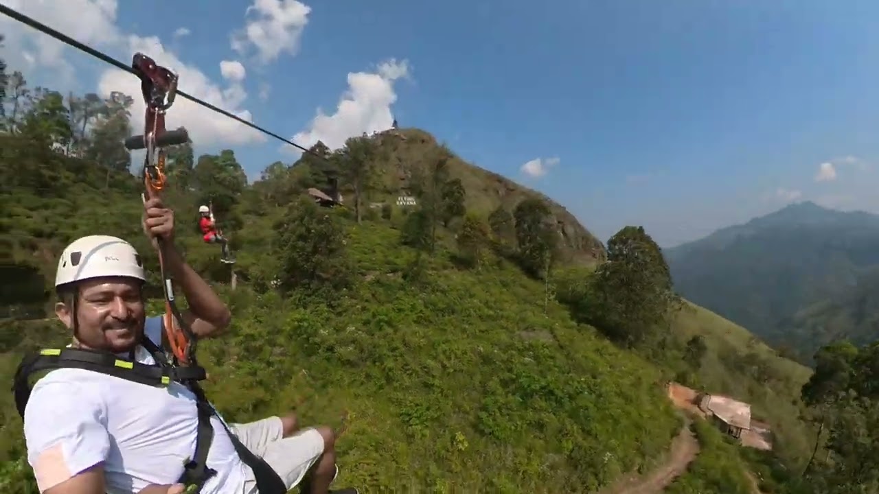 Flying Ravana Zip Line - Ella - Nuwara Eliya - Sri Lanka