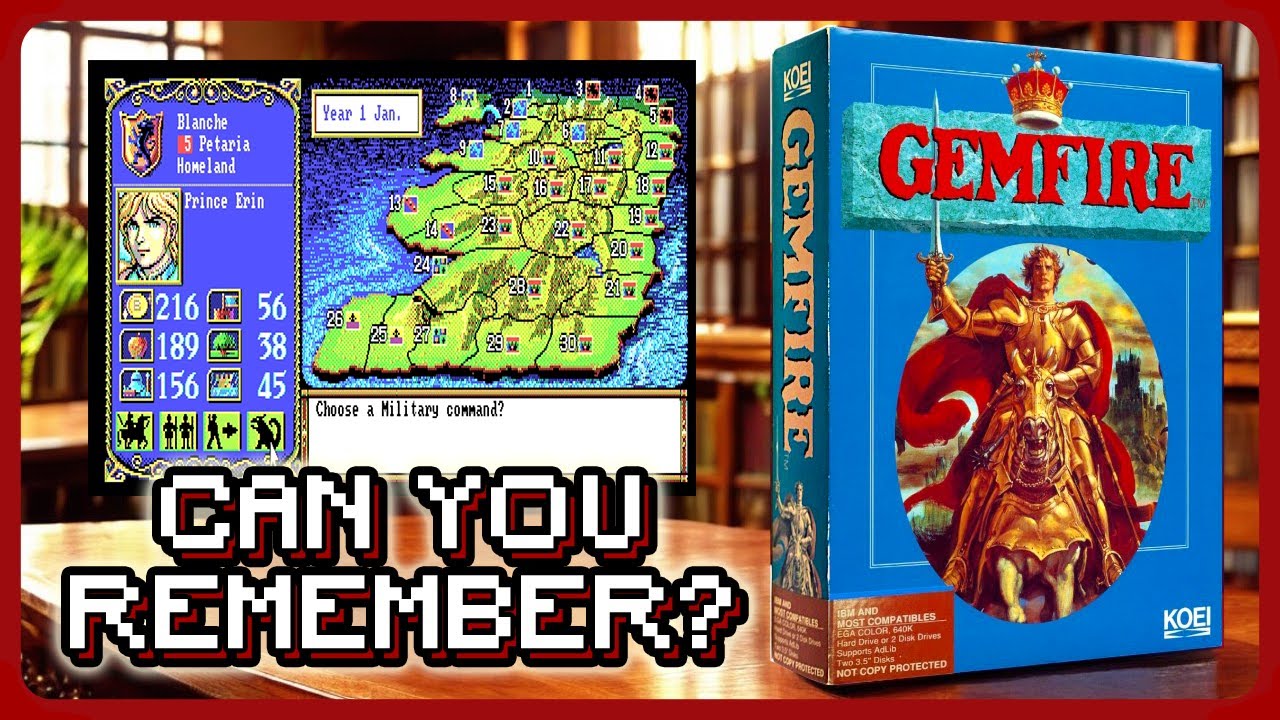 Gemfire 1992 DOS Hidden Gem Retro Strategy RTS
