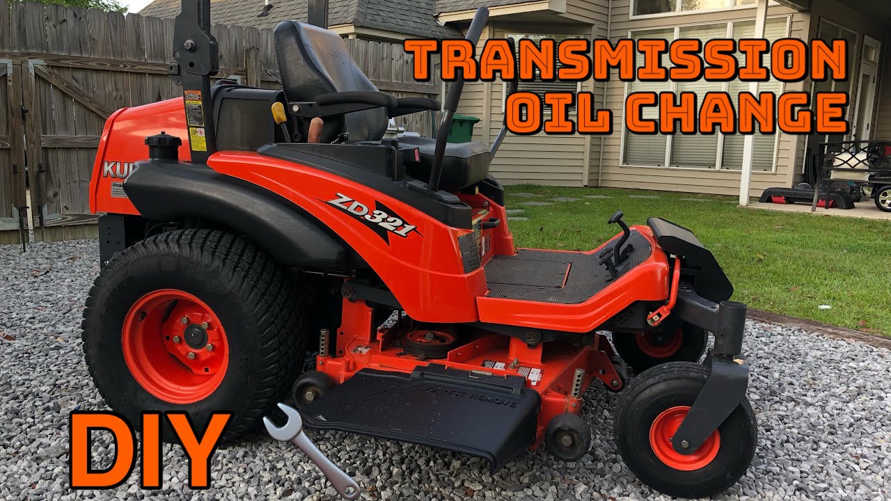 Kubota Diesel Zero Turn ~ Замена трансмиссионного масла ~ БЫСТРО И ЛЕГКО!