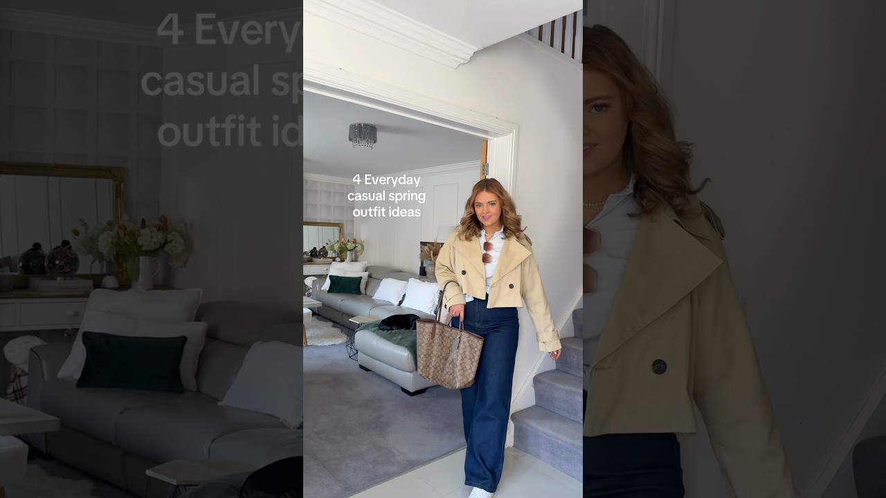 Everyday Spring Outfit Ideas 🤍 #springdiaries #softgirloutfits #springoutfitideas