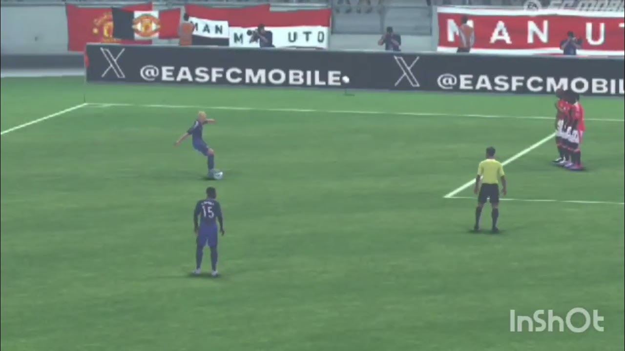 The Best Free Kick FC25 - Manchester United In Simulation Game