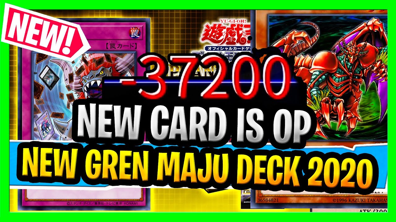 NEW BANISH CARD IS OP New Gren Maju Deck 2020 UPDATED YuGiOh  Defense OTK Gren Maju Deck 2020 YGOPRO