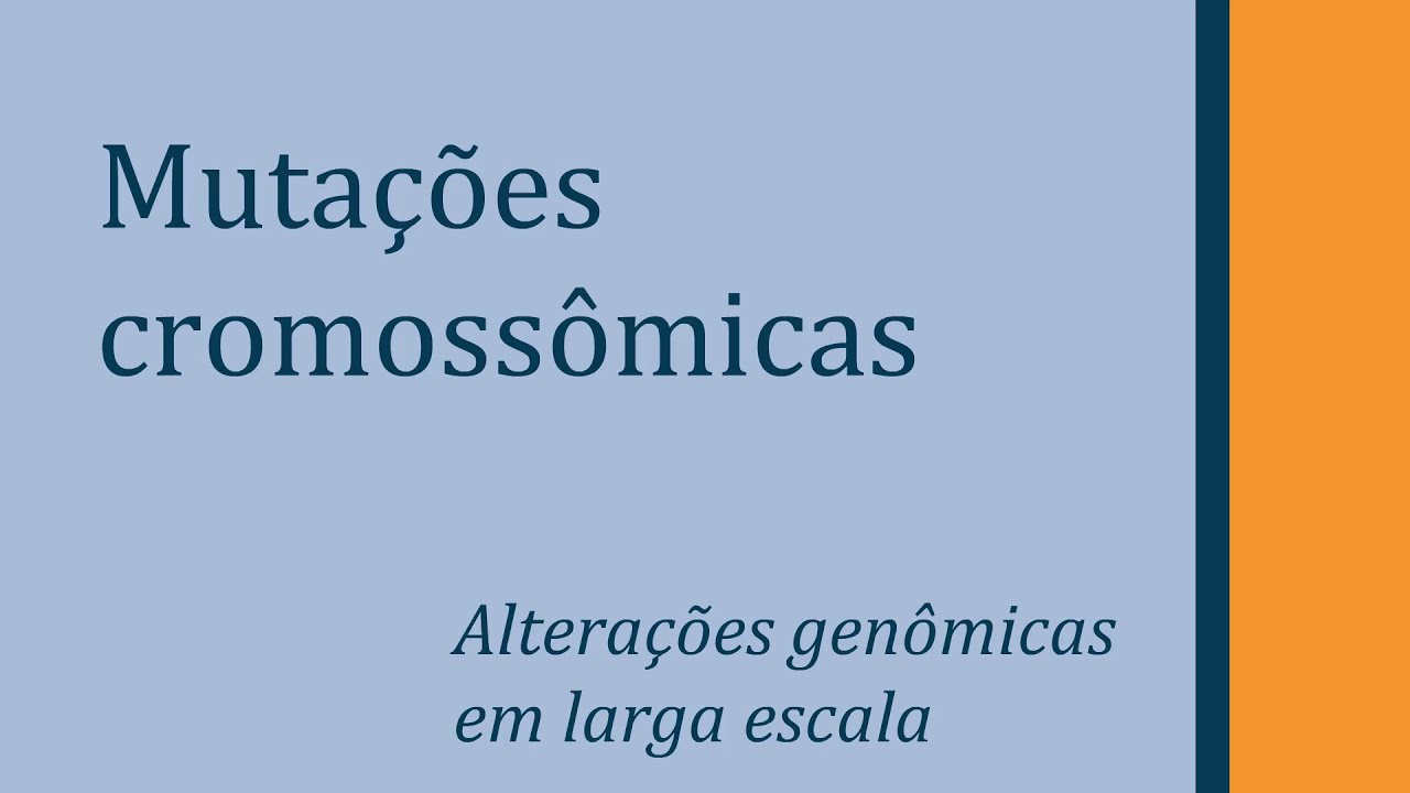 Mutações cromossômicas