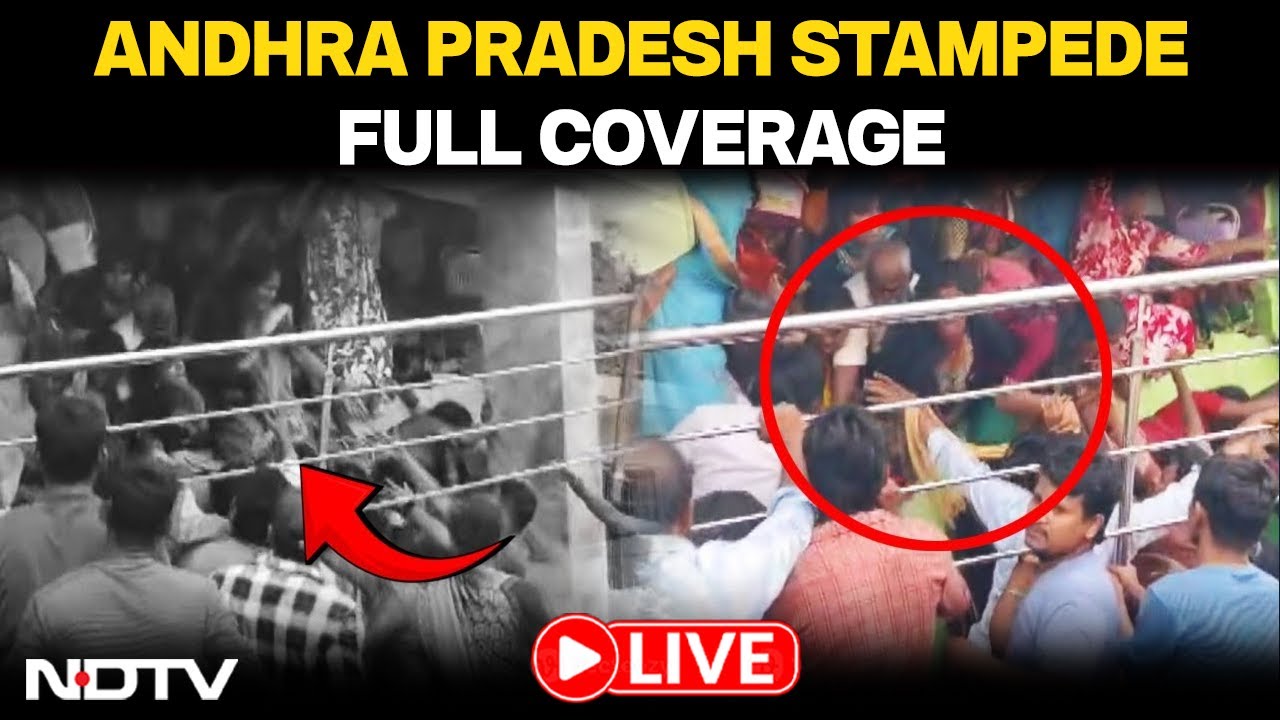 Andhra Pradesh Stampede | Disturbing Scenes From Andhra Stampede: Devotees Trapped, Plead For Help
