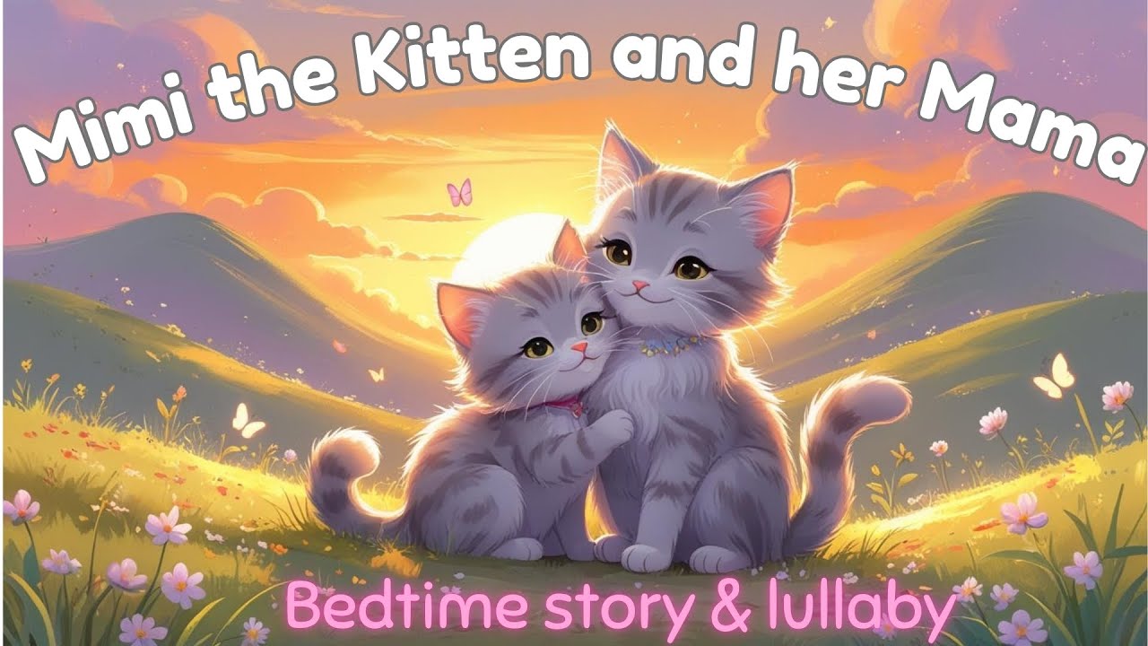Mimi the Kitten and Mama&rsquo;s Rest Day + Gentle Lullaby 🐱 | Bedtime Story and Gentle Lullaby for Kids
