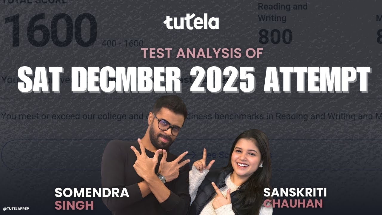 December 2025 SAT Test Breakdown: Rare Math Topics & Pattern Shifts!