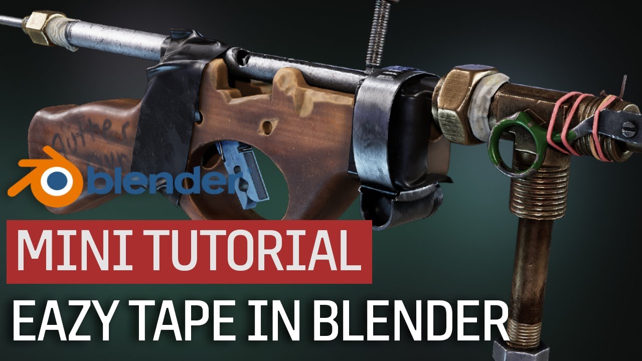 How To Make Tape In Blender - The Easy and Free Way