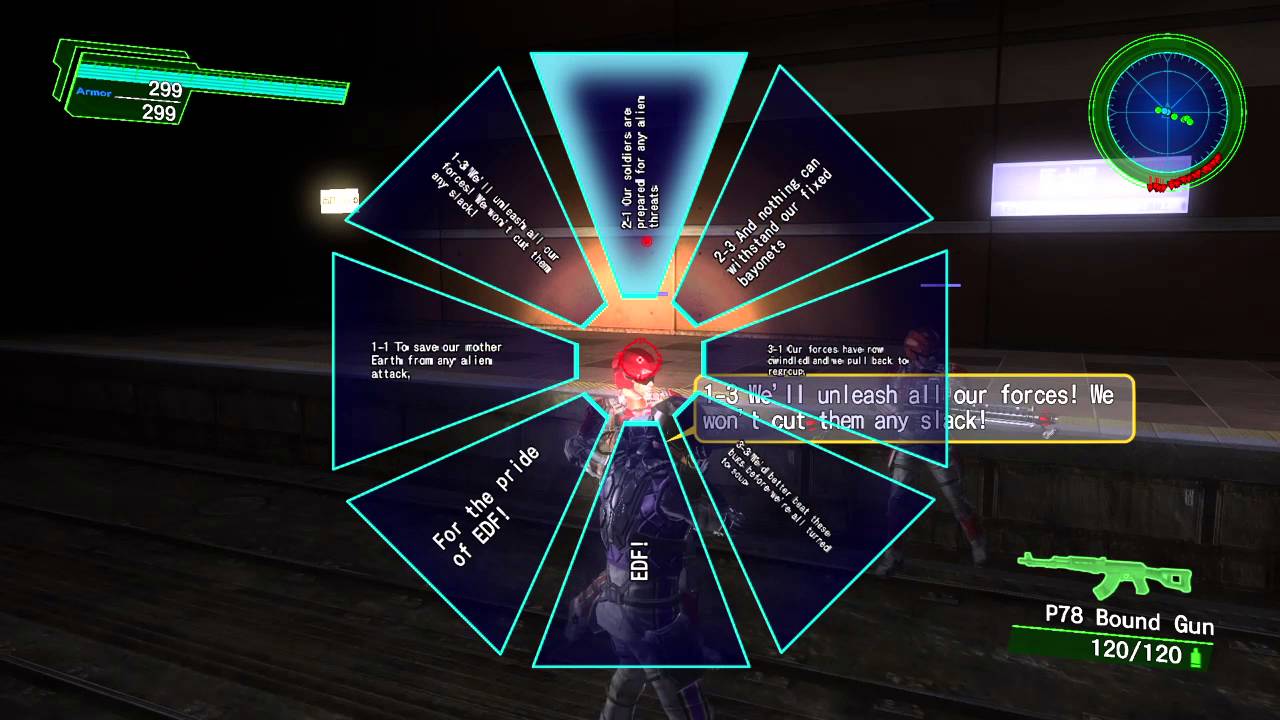 Earth Defense Force Chant