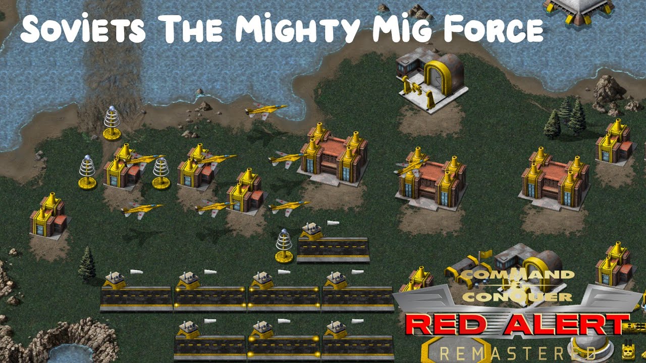 Советы: Могучие МиГи!!! Command and Conquer Remastered Collection Red Alert 8 Player FFA