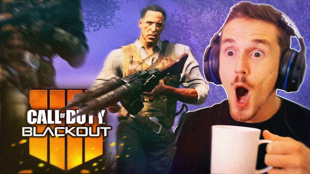 REACTING to NEW 'CALL of DUTY 'BLACKOUT' Trailer! *INCLUDING ZOMBIES*