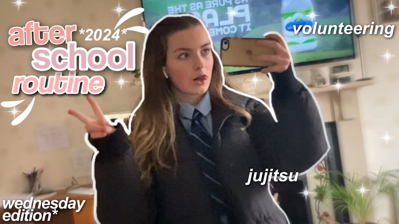 my AFTER SCHOOL routine *2024* 📚🏠 | *jujitsu, volunteering for DofE, realistic* | April May
